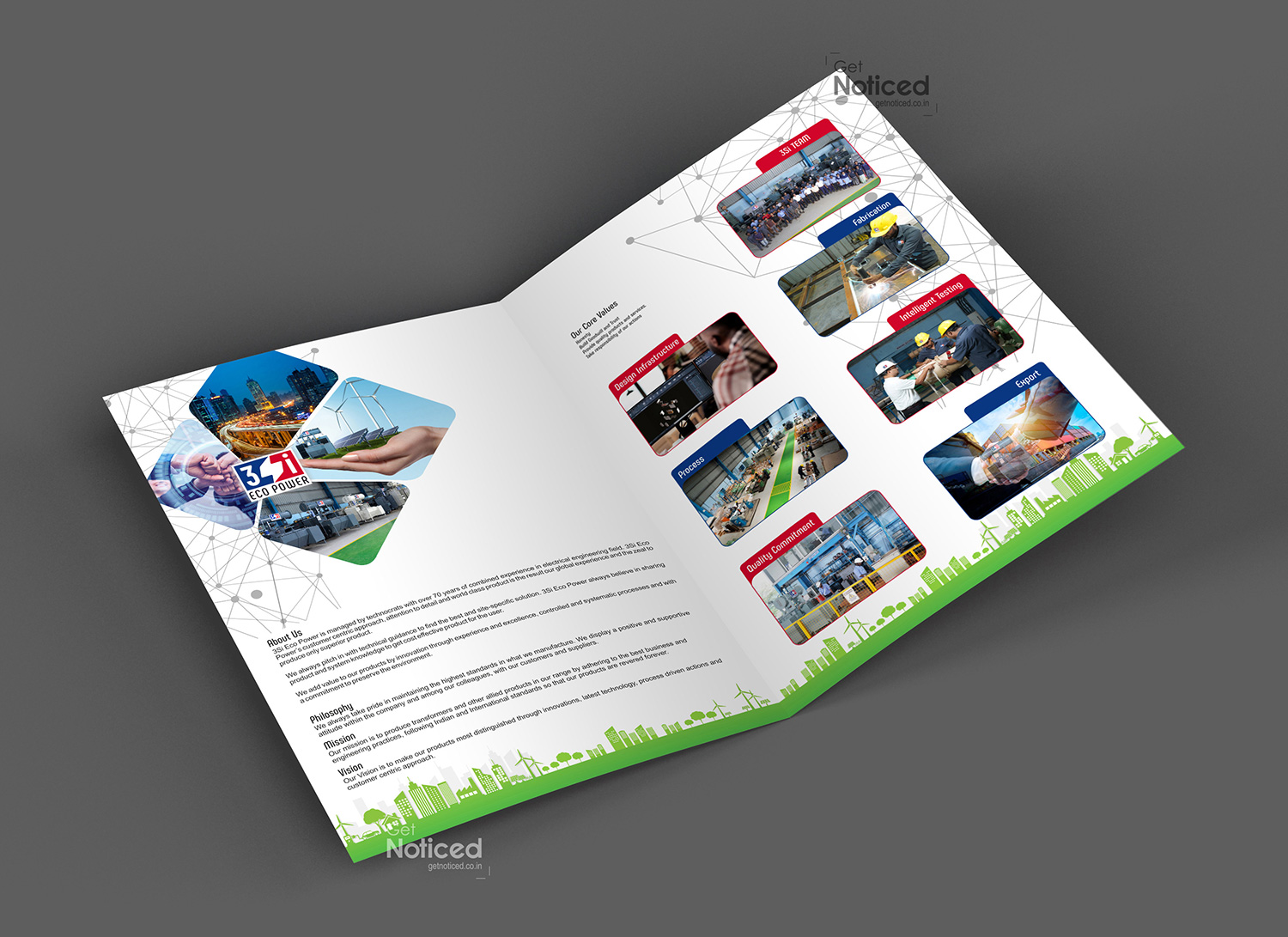 3si Eco Power Llp Brochure Design