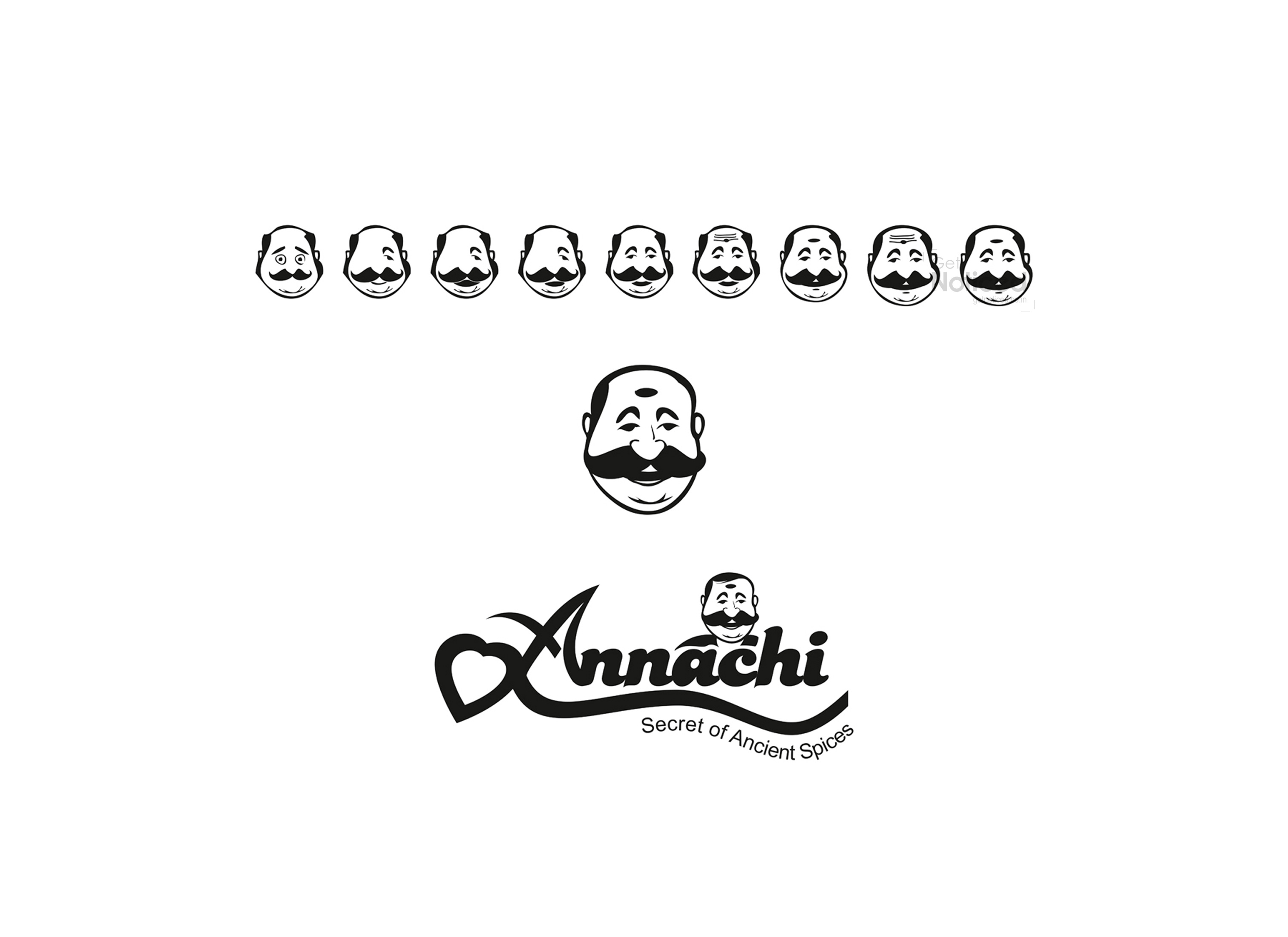 Annachi Masala Logo Design