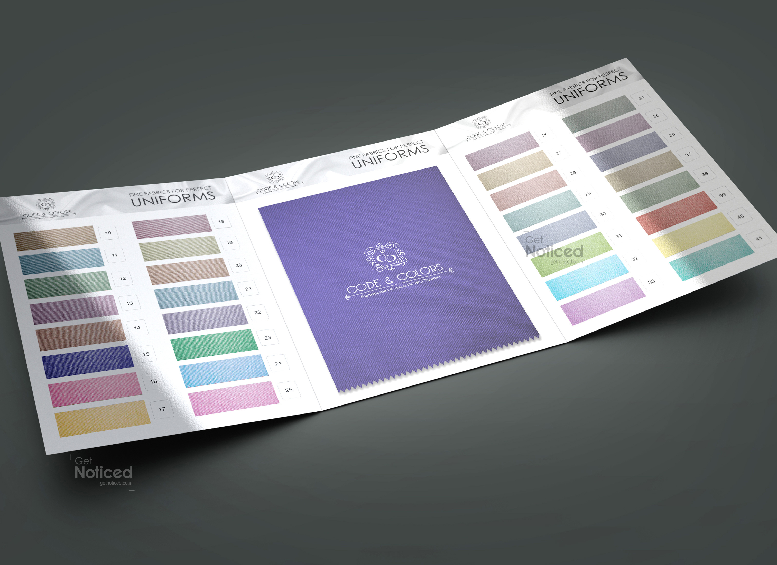 Code & Colors Catalogue Design