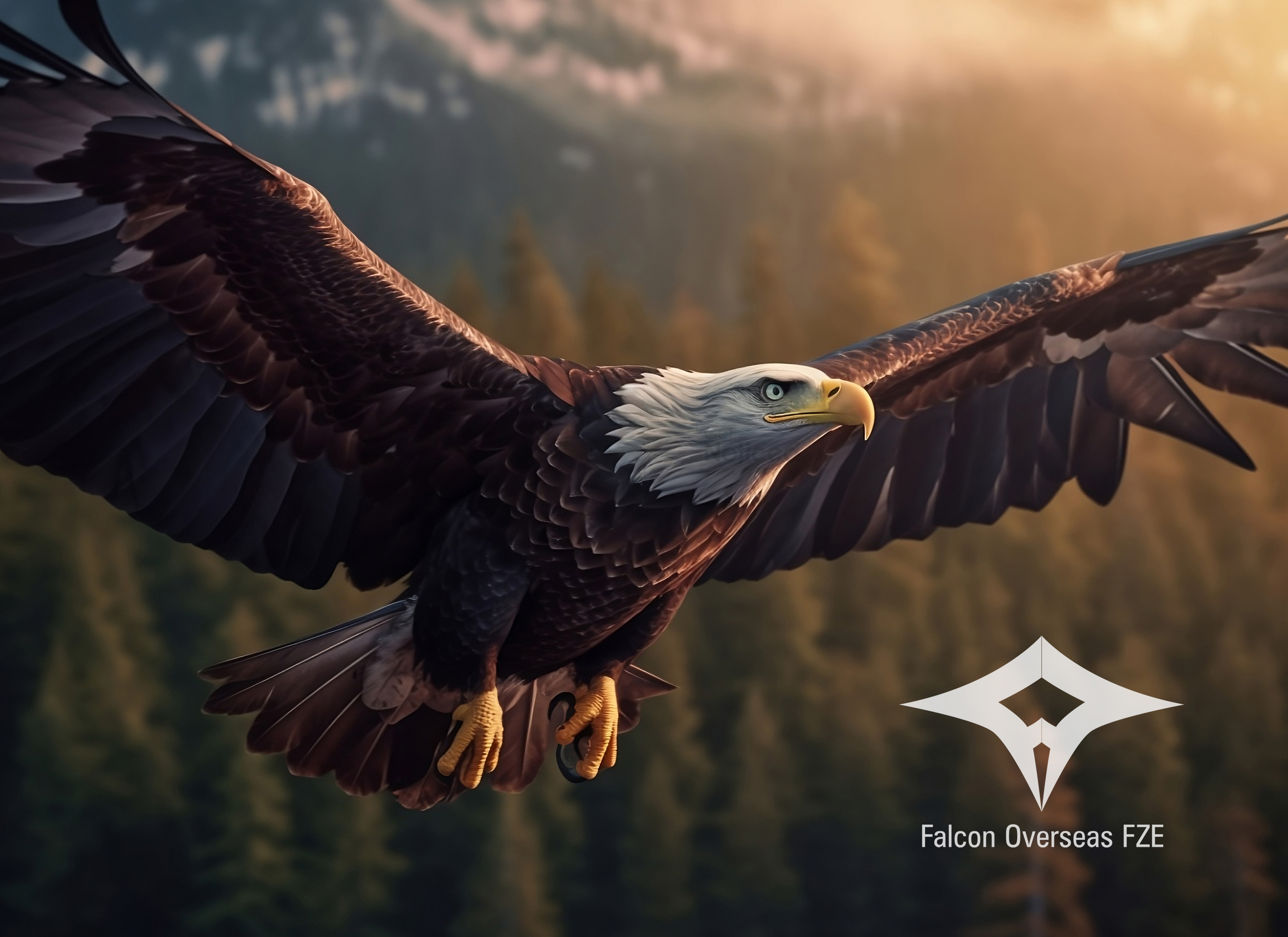 Falcon Leathers Logo Design