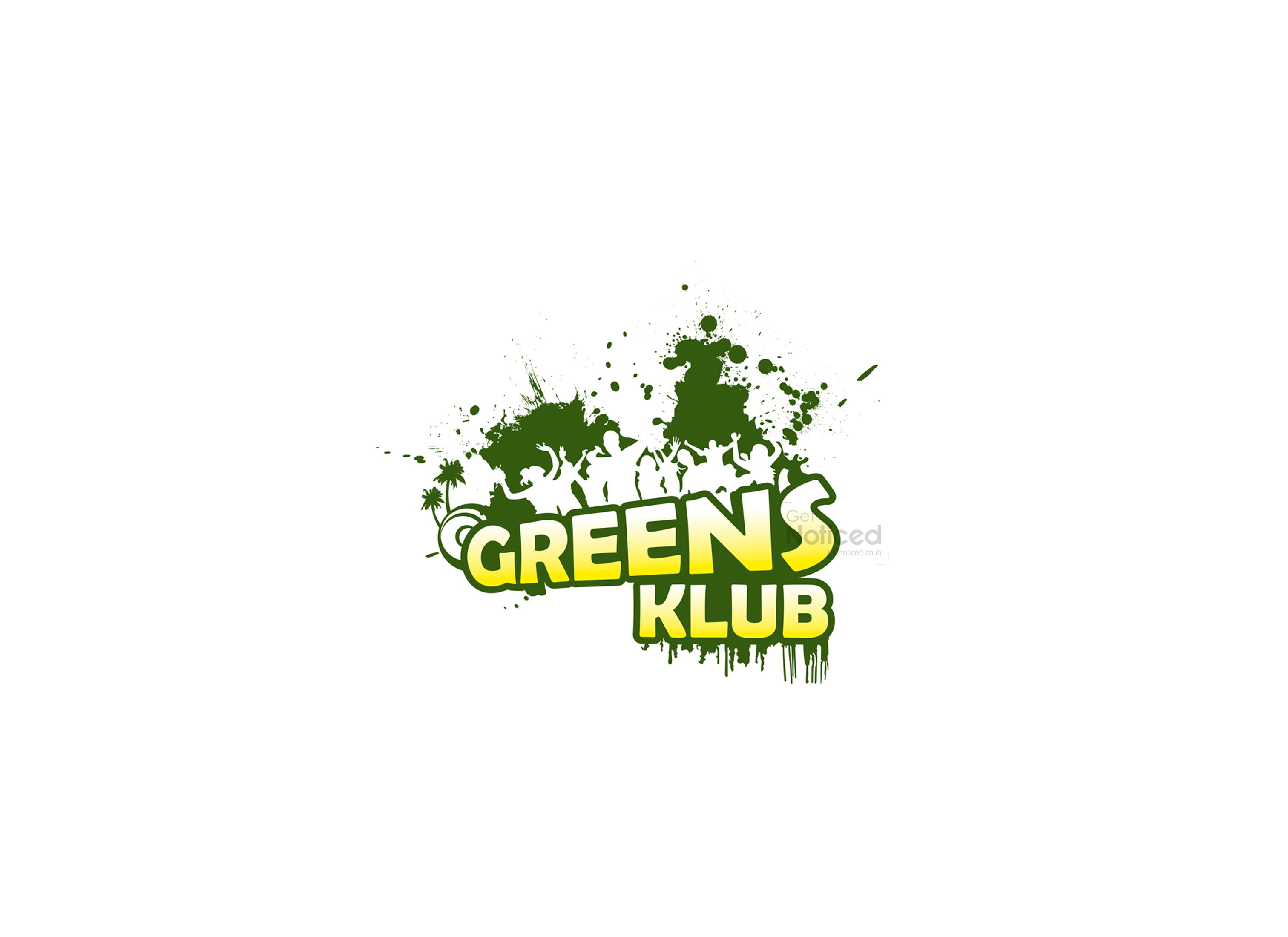 Greens Klub Logo Design