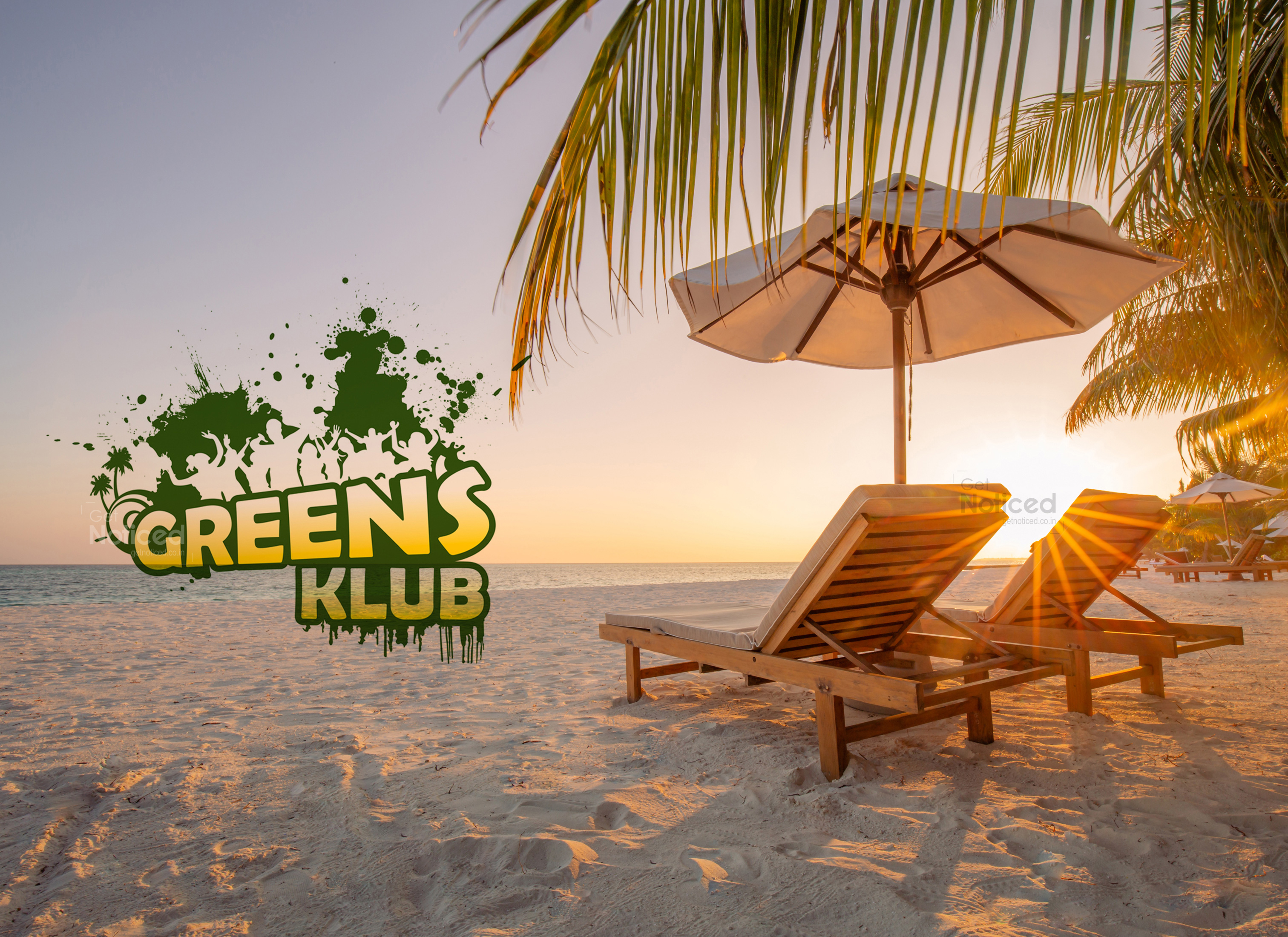 Greens Klub Logo Design