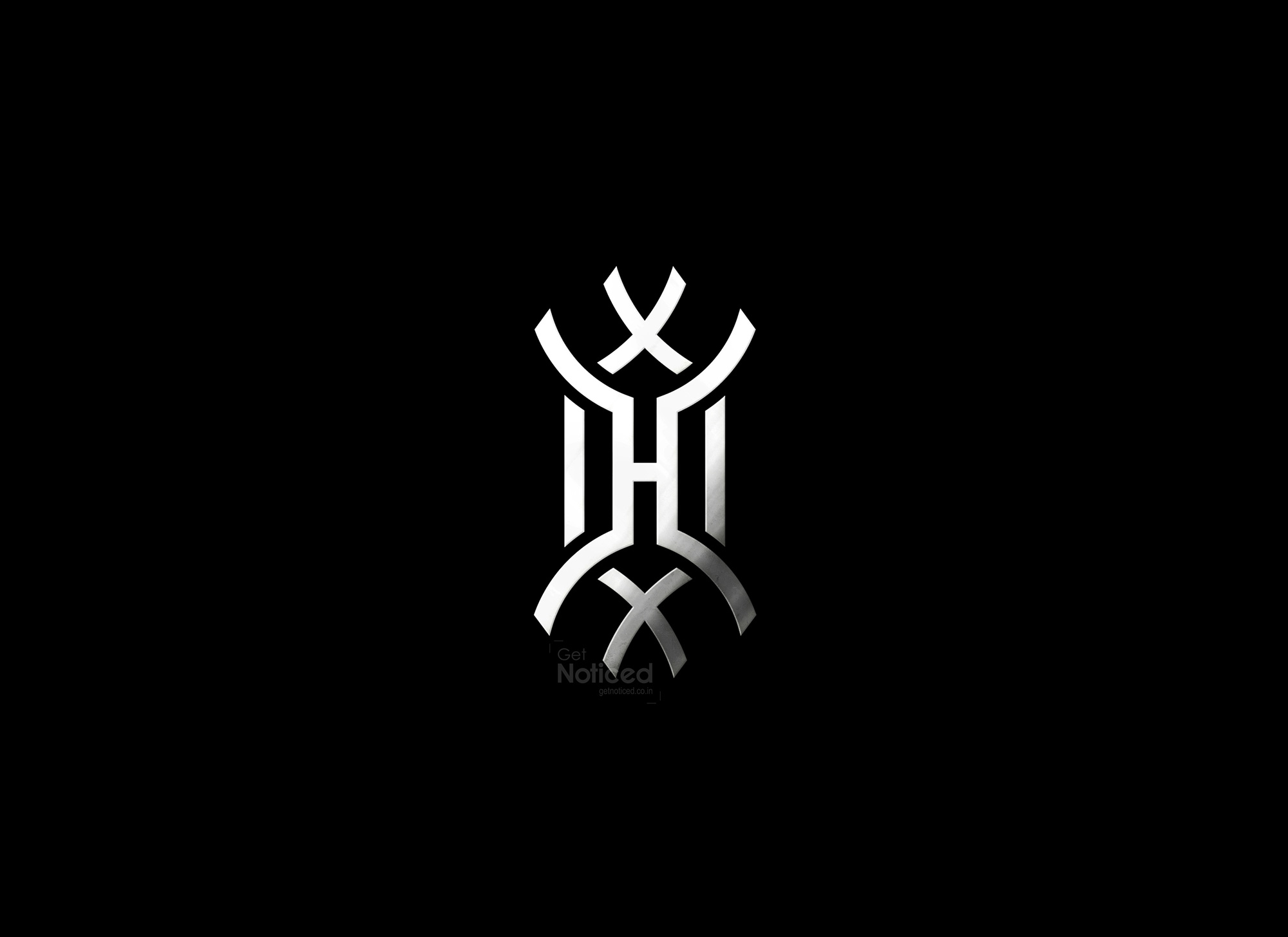 H eych logo design