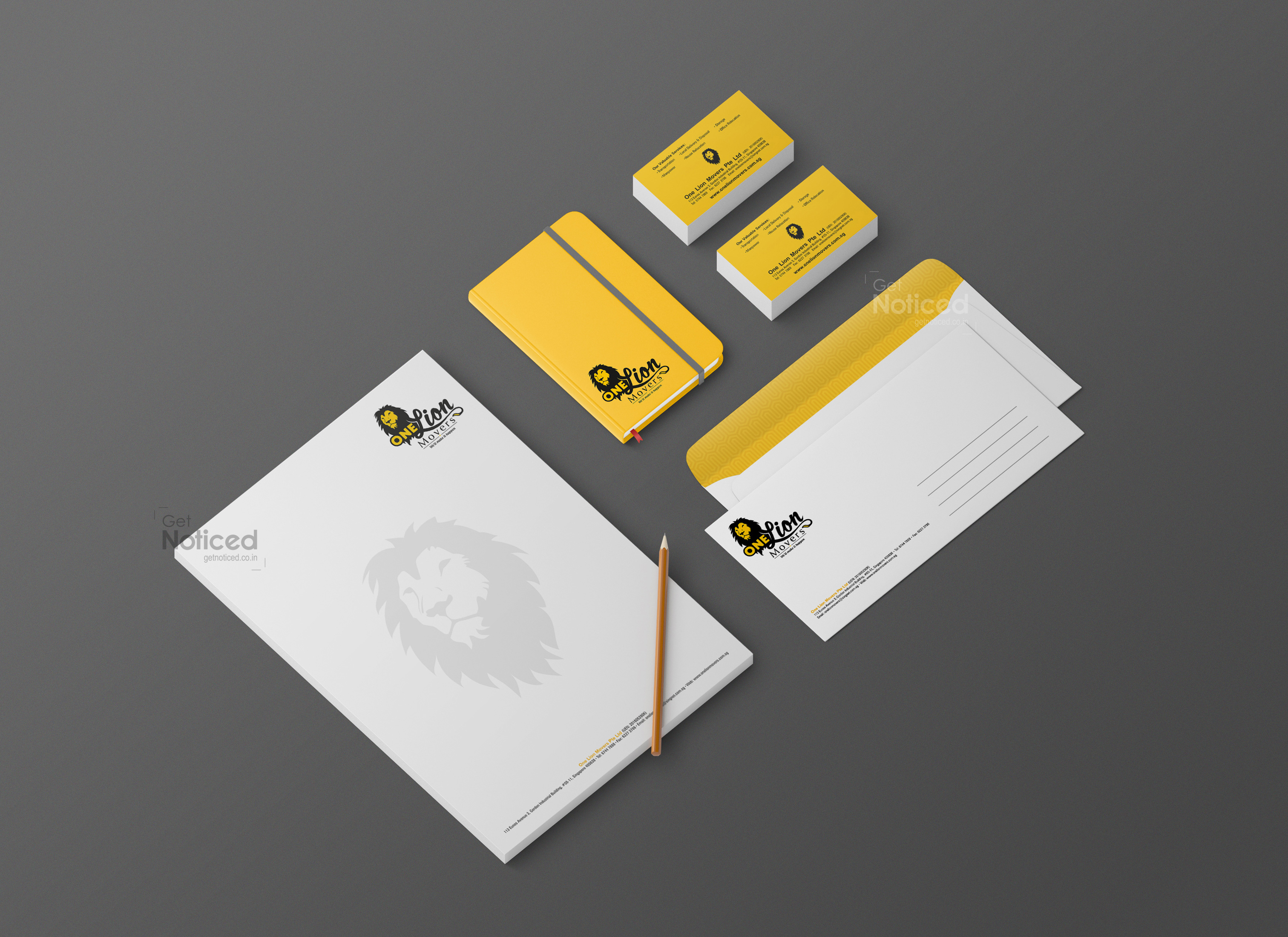 One Lion Corporate Identity Design