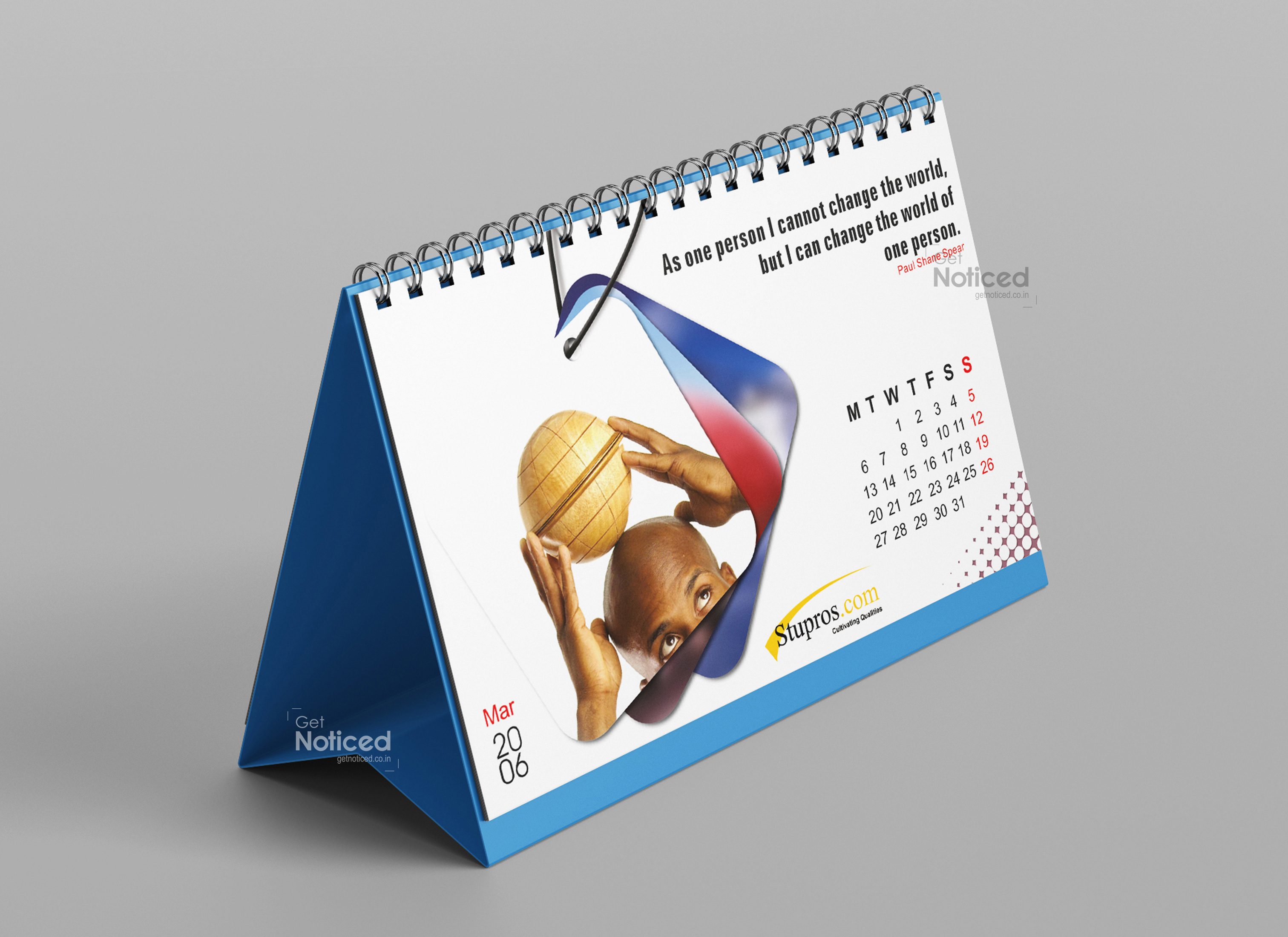 Spiro Calendar Design 2006