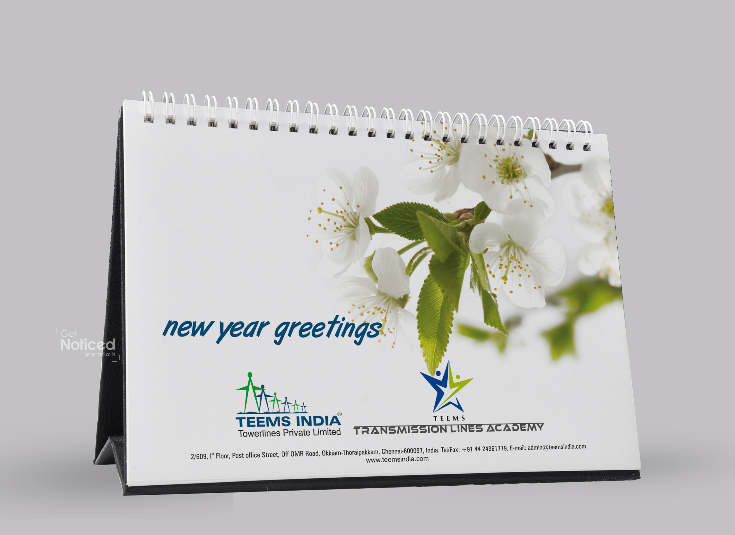Teems India Calendar Design 2012