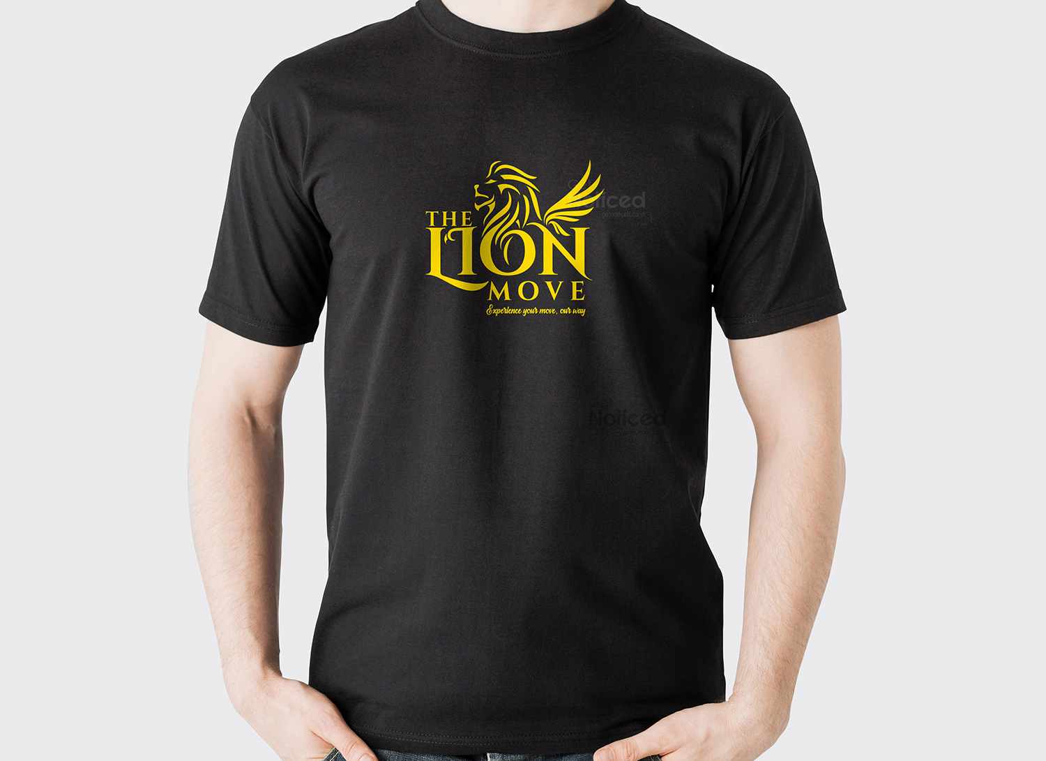 The Lion Movers Logo Design
