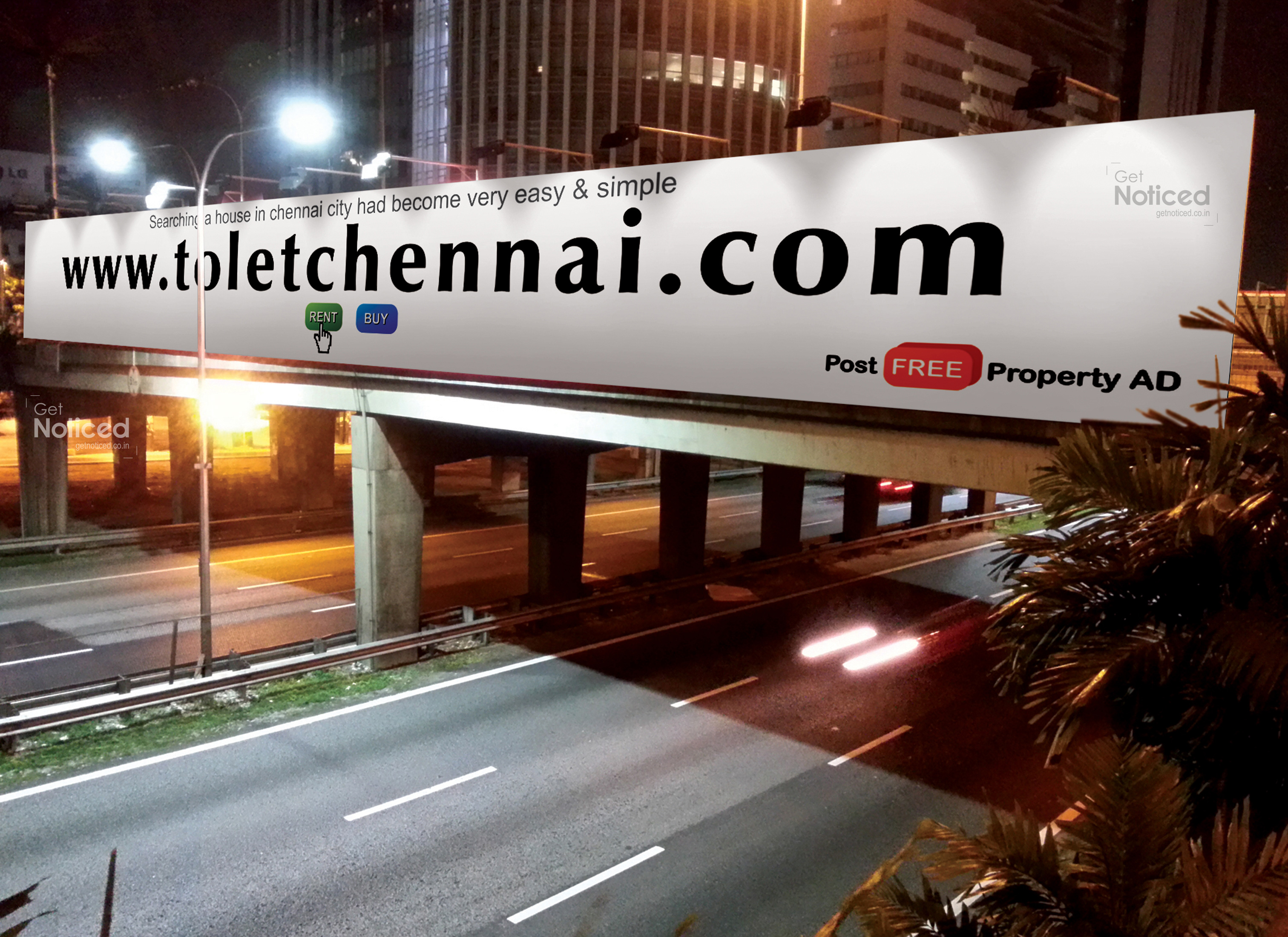 Tolet Chennai Hoarding Designing & Flex Printing