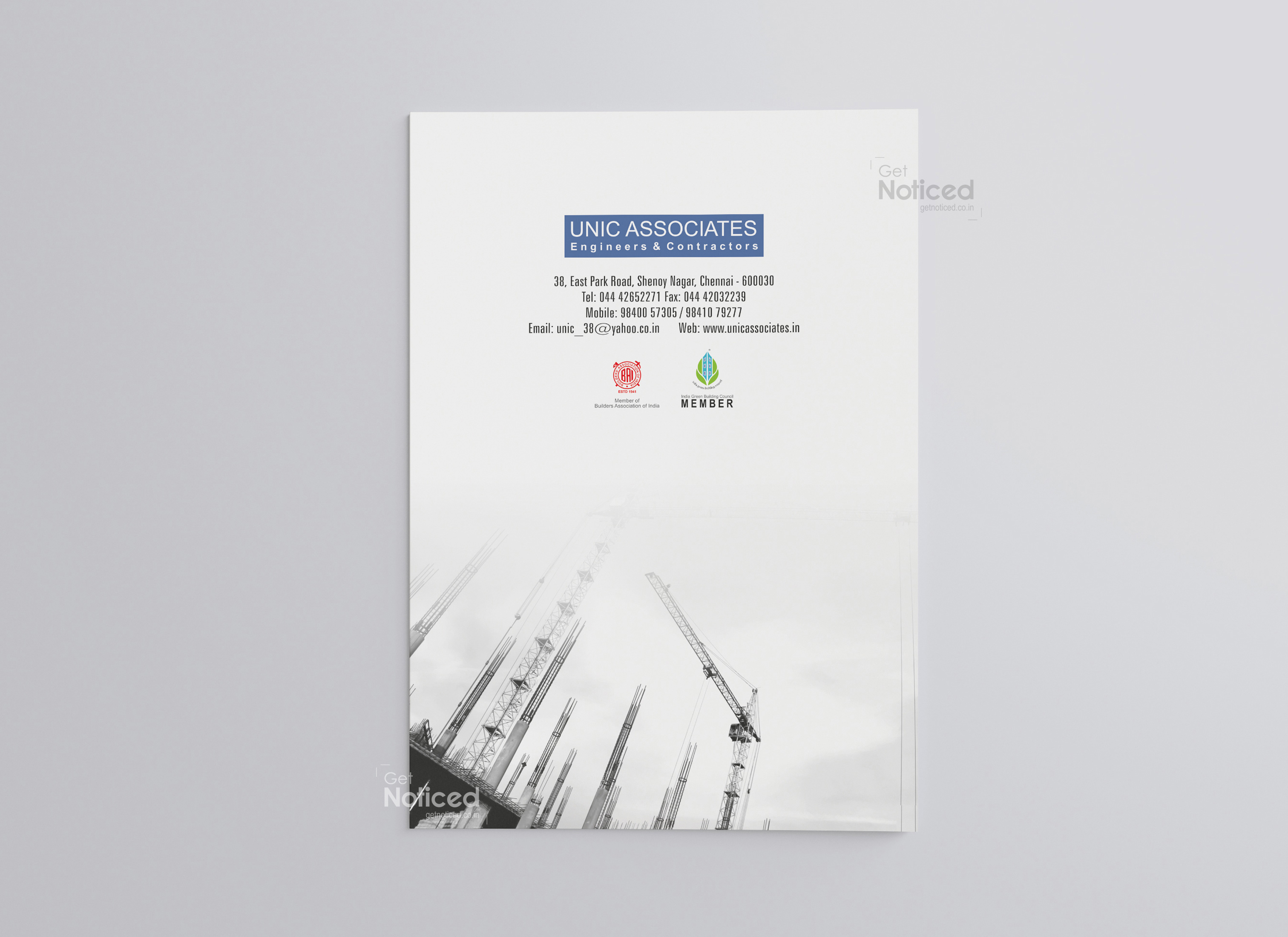 Unic Associate Profile Brochure Design