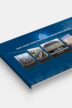 East Coast Constructions And Industries Ltd Profile Brochure Design