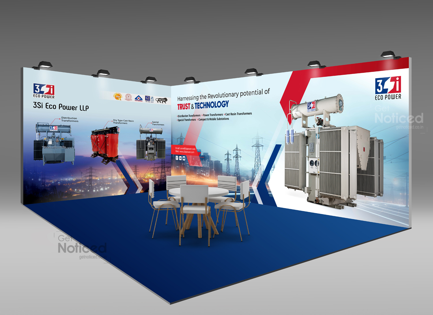 3Si Eco Power LLP Exhibition stall design