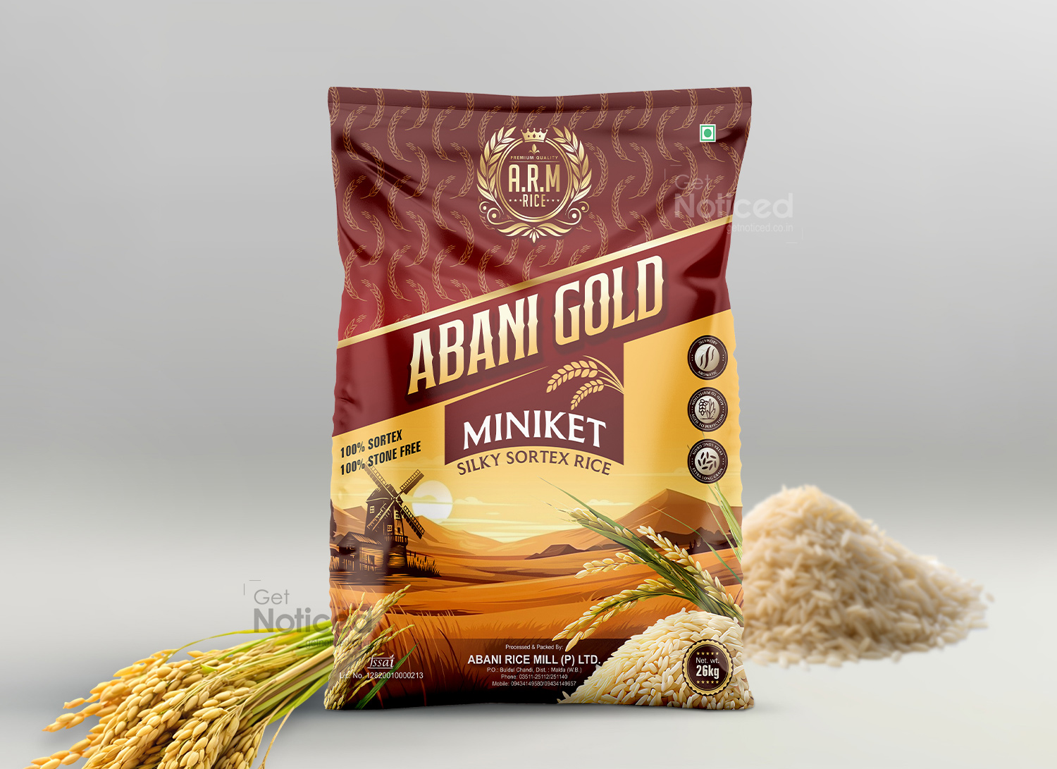 Abani Rice Bag Design