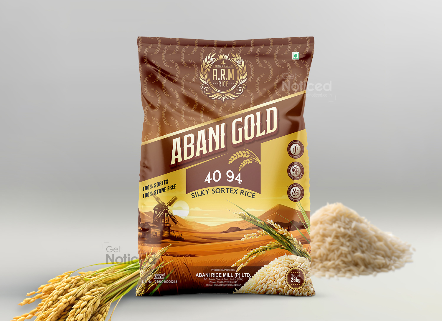 Abani Rice Bag Design