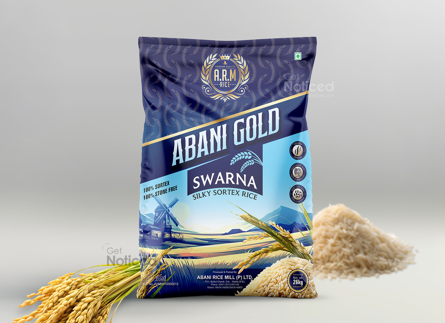 Abani Rice Bag Design