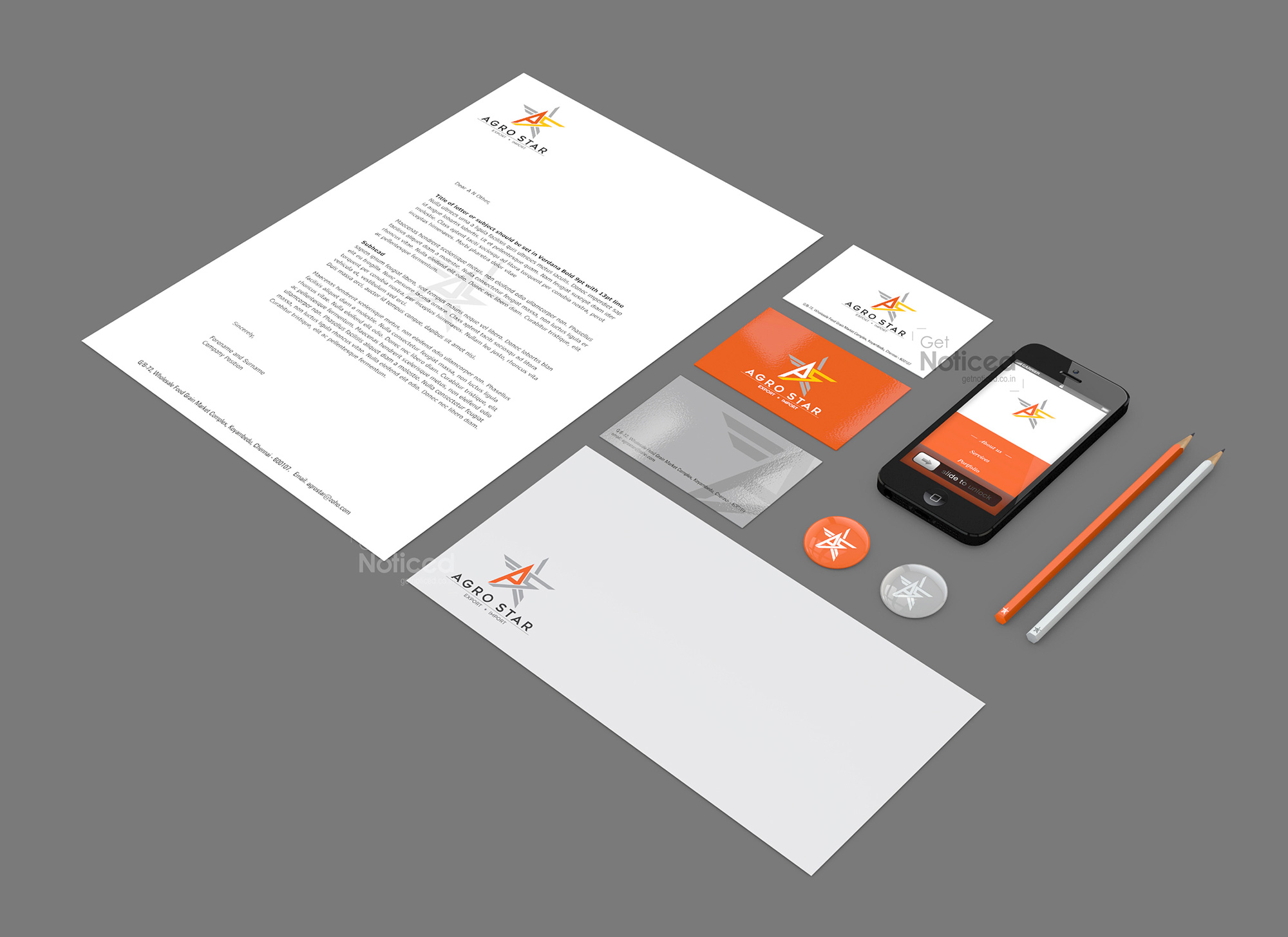 Agro Star Corporate Identity Design