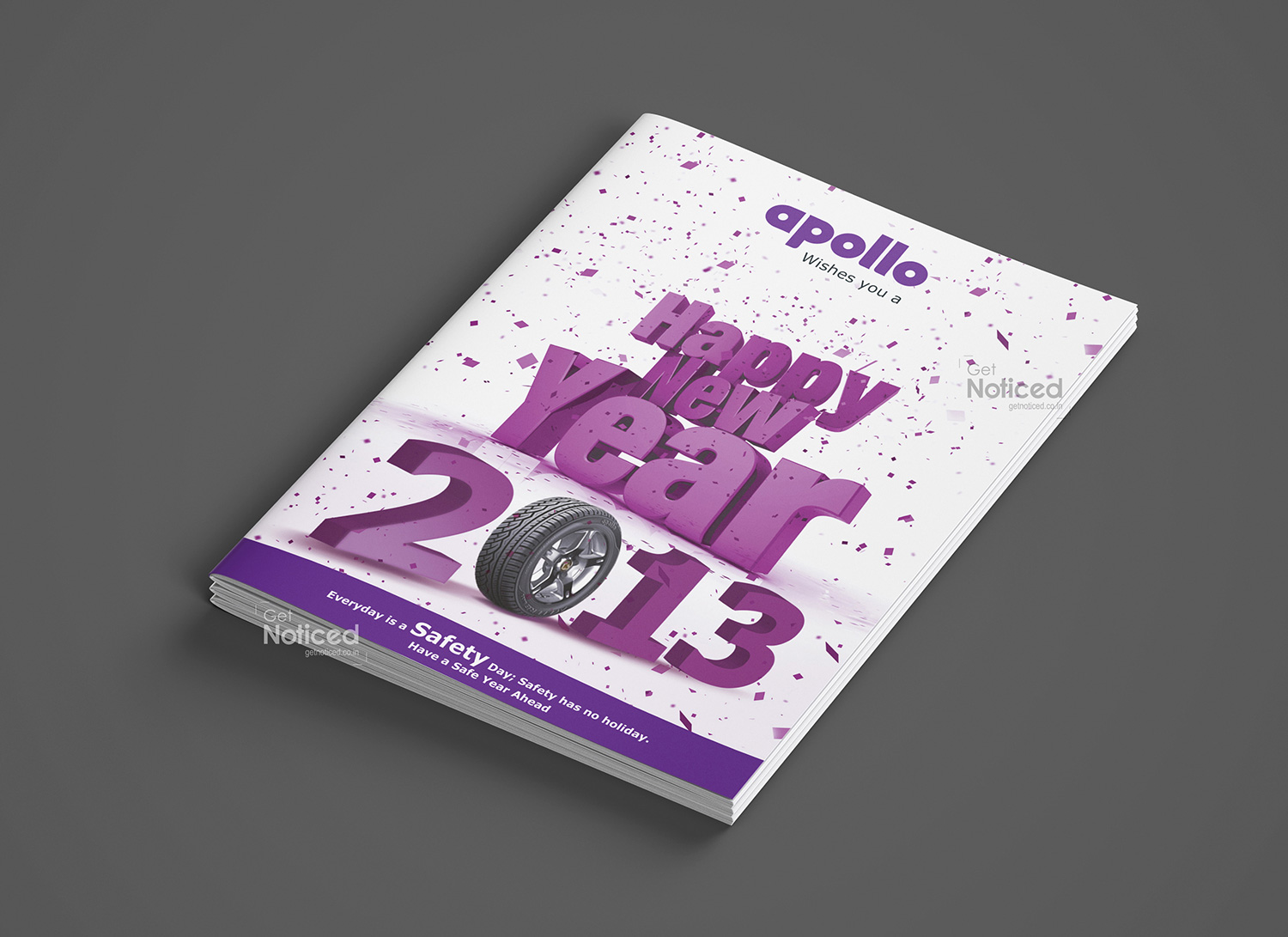 Apollo Tyres News Letter Book Design