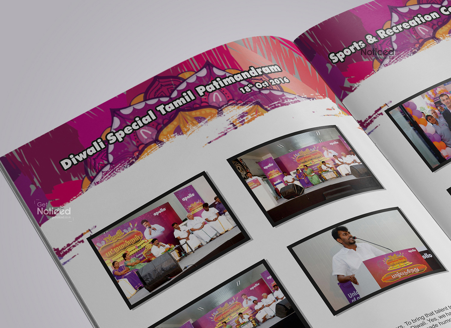 Apollo Tyres News Letter Book Design