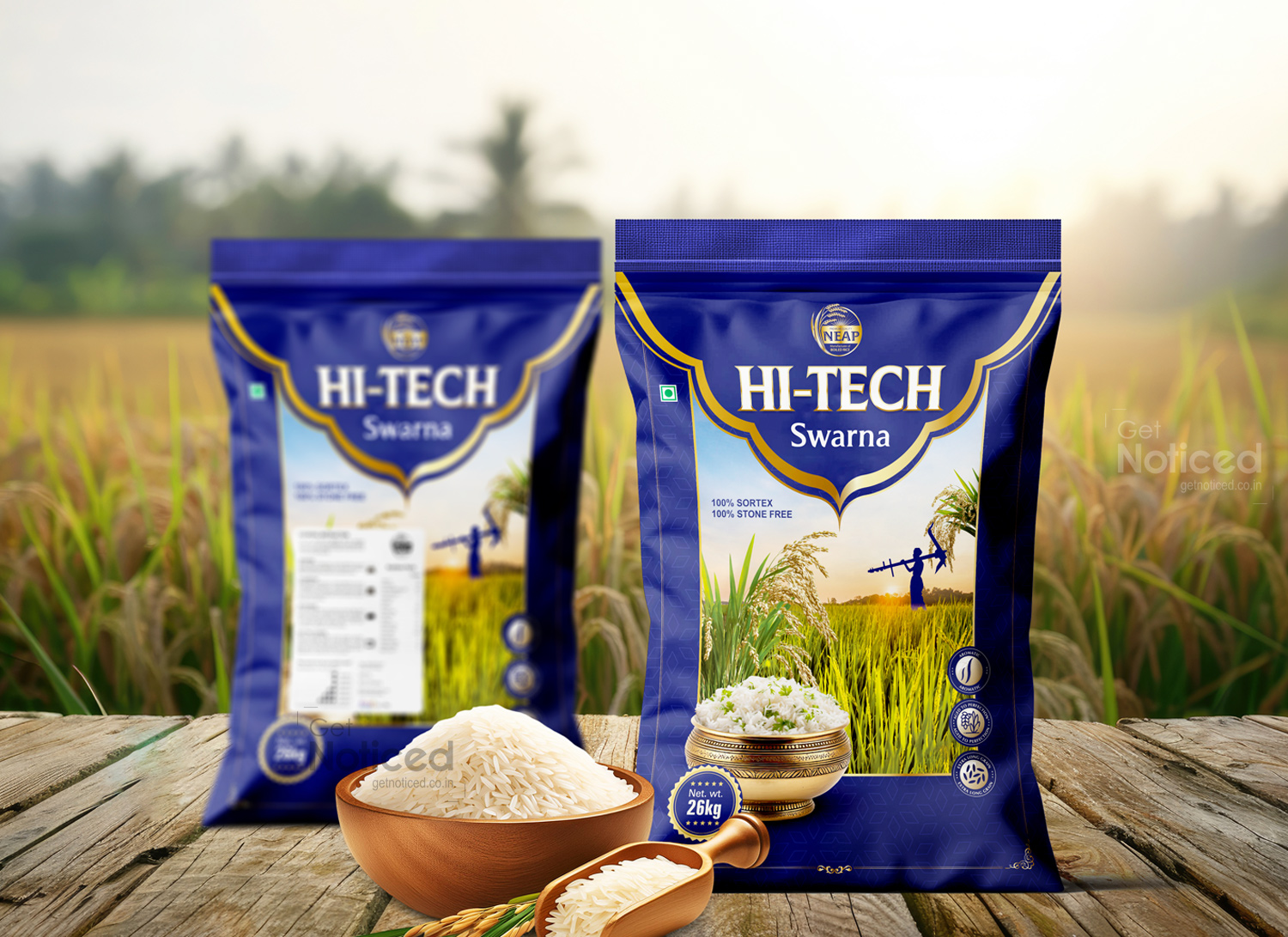 Hi Tech Rice Bag Design