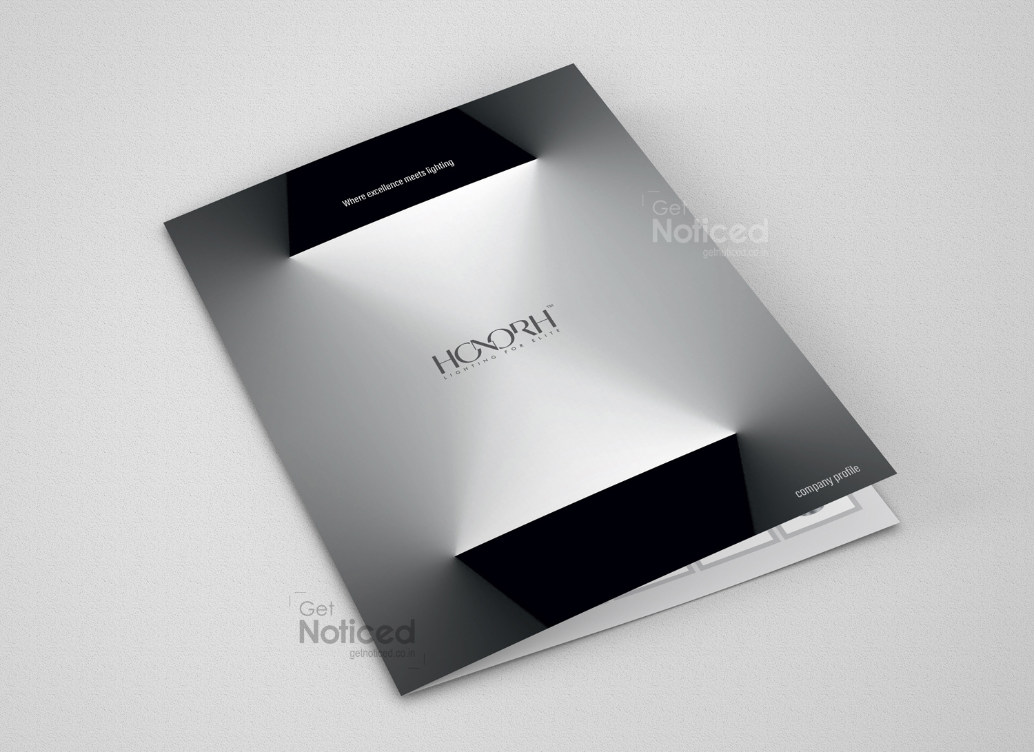 Honorh Company Profile Brochur design