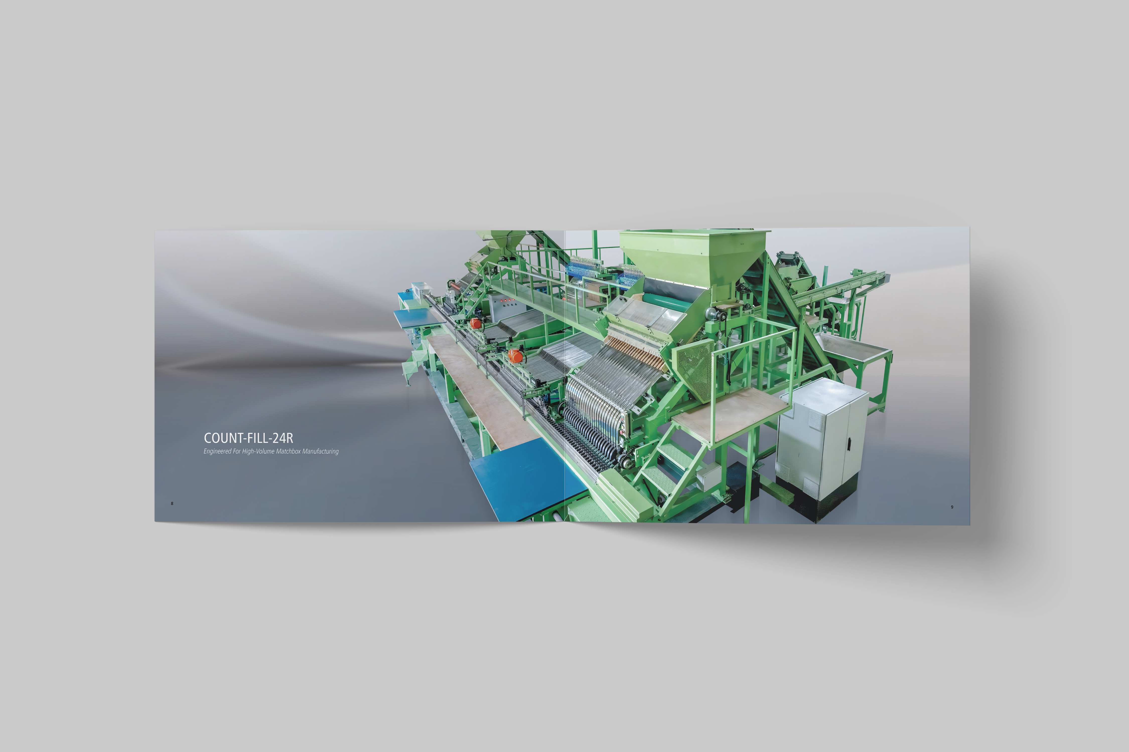 Industrial matchbox filling machine performance comparison and technical specifications.