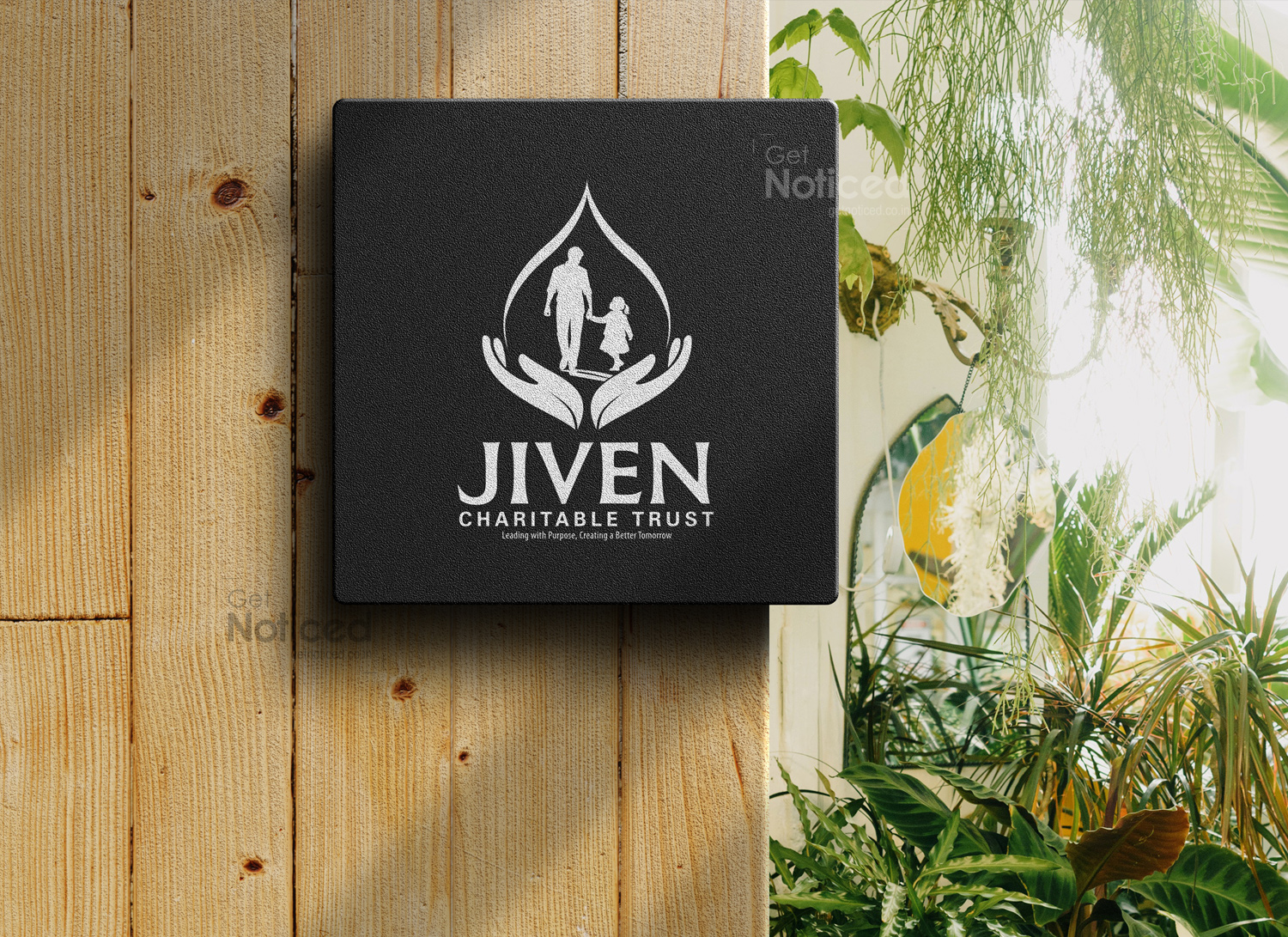 Jiven charitable trust Logo Design