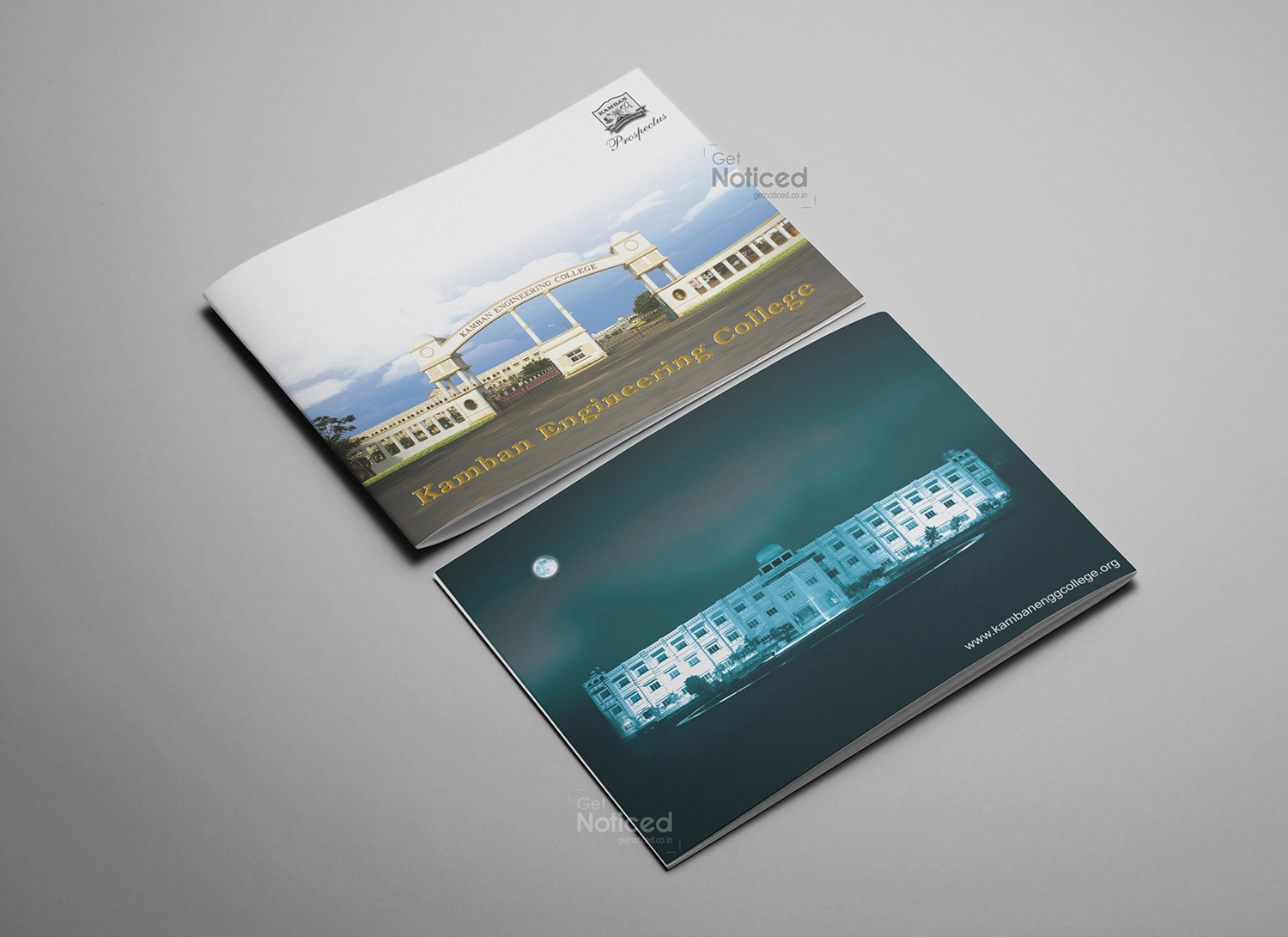 Kamban Engineering College Prospectus Design