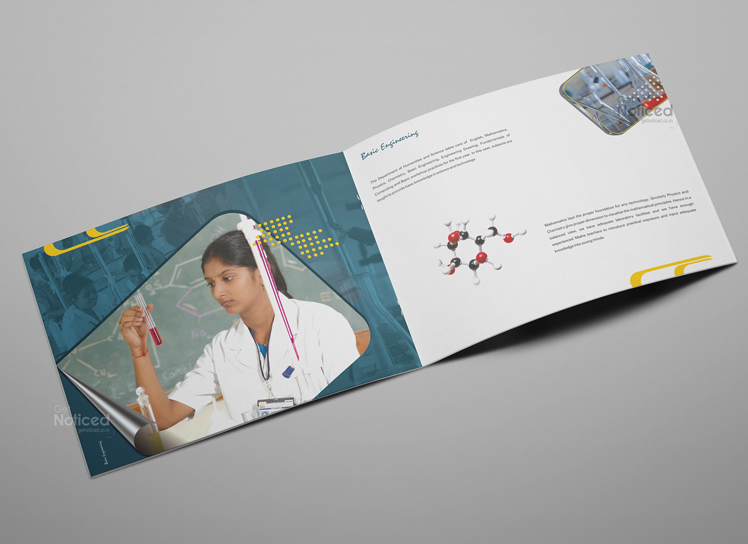 Kamban Engineering College Prospectus Design