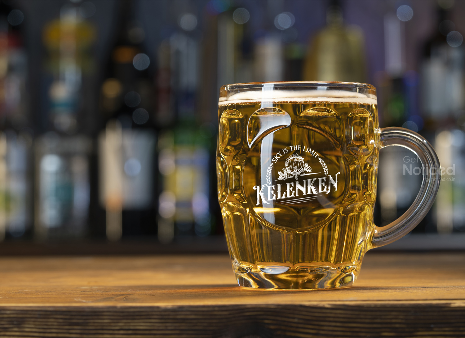 Kelenken Beer Brand Logo Design