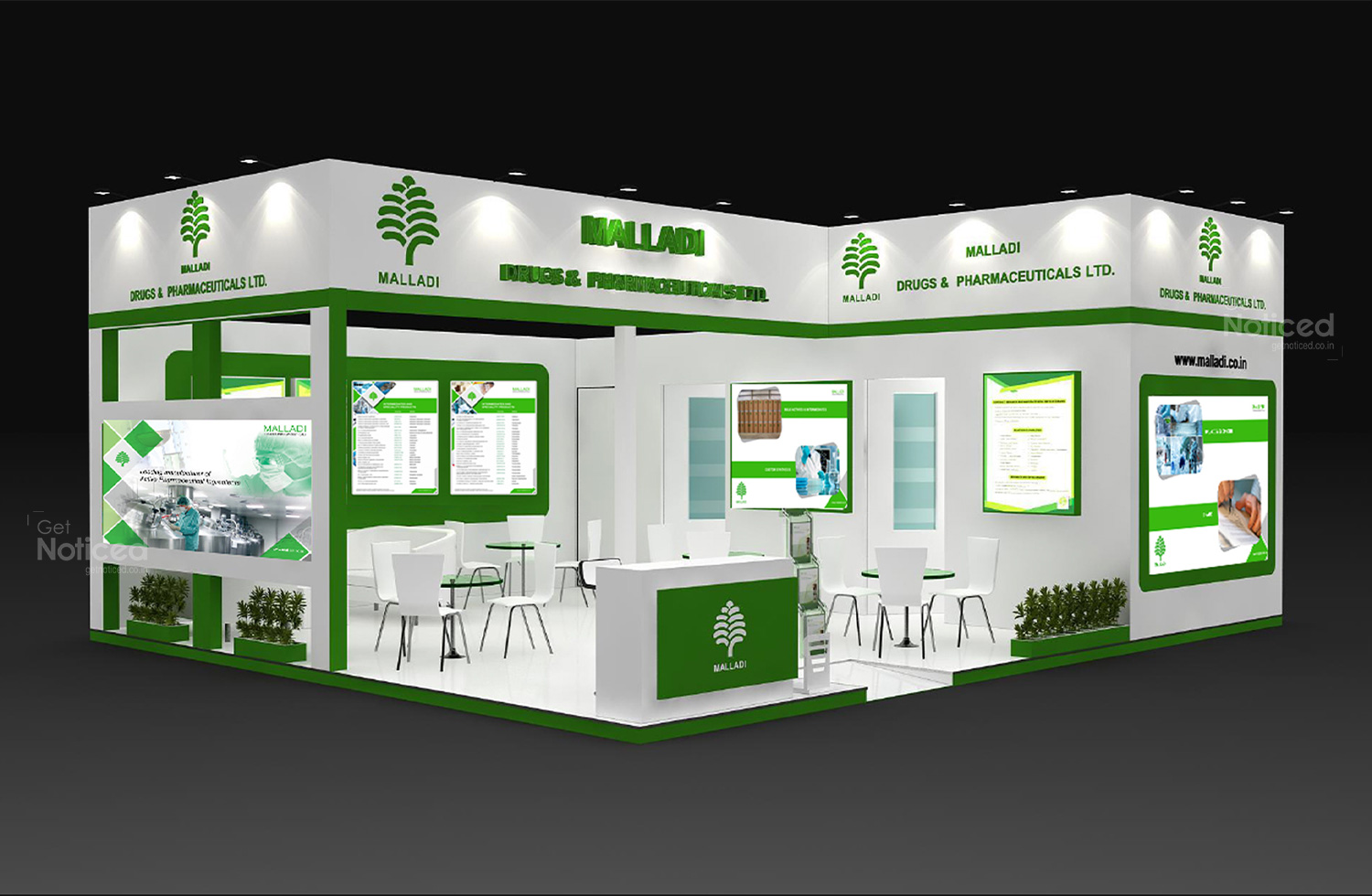 Malladi Exhibition Stall Designing