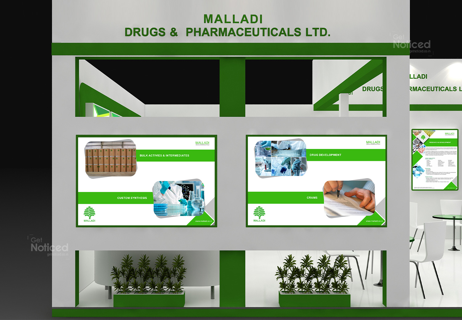 Malladi Exhibition Stall Designing