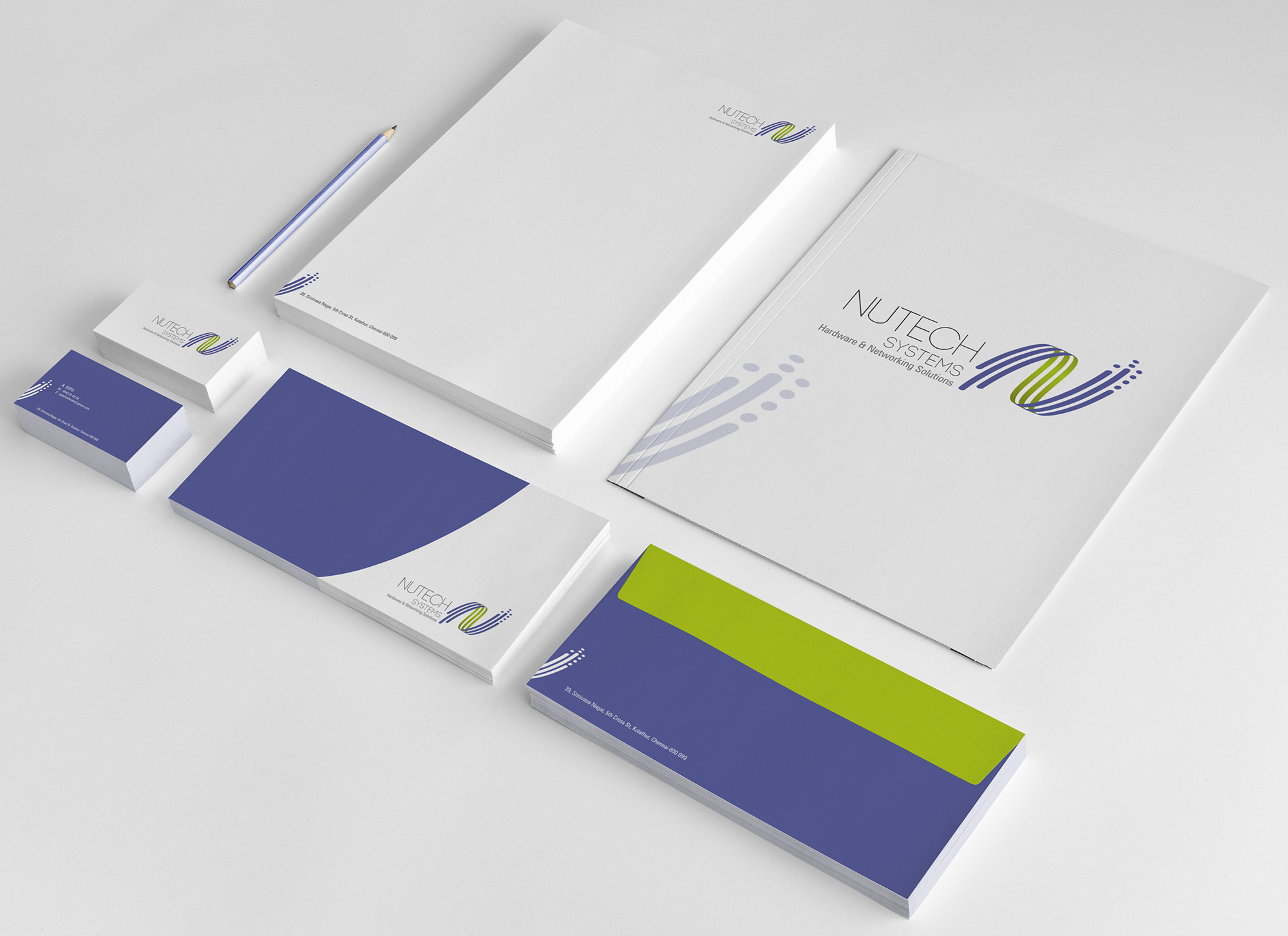 Nutech Computers Corporate Identity Design