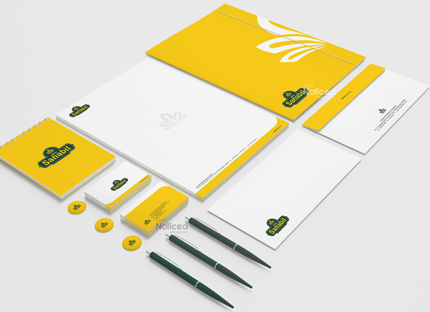 Sanabil Corporate Identity Design