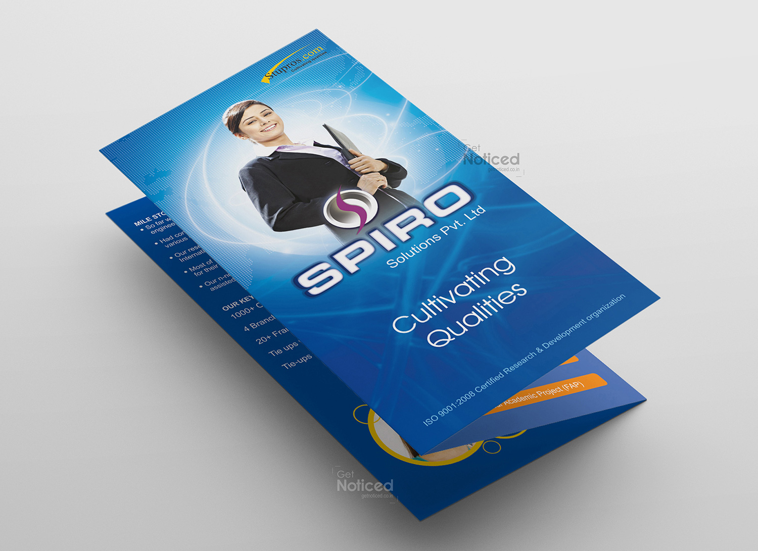 Spiro Brochure Designs