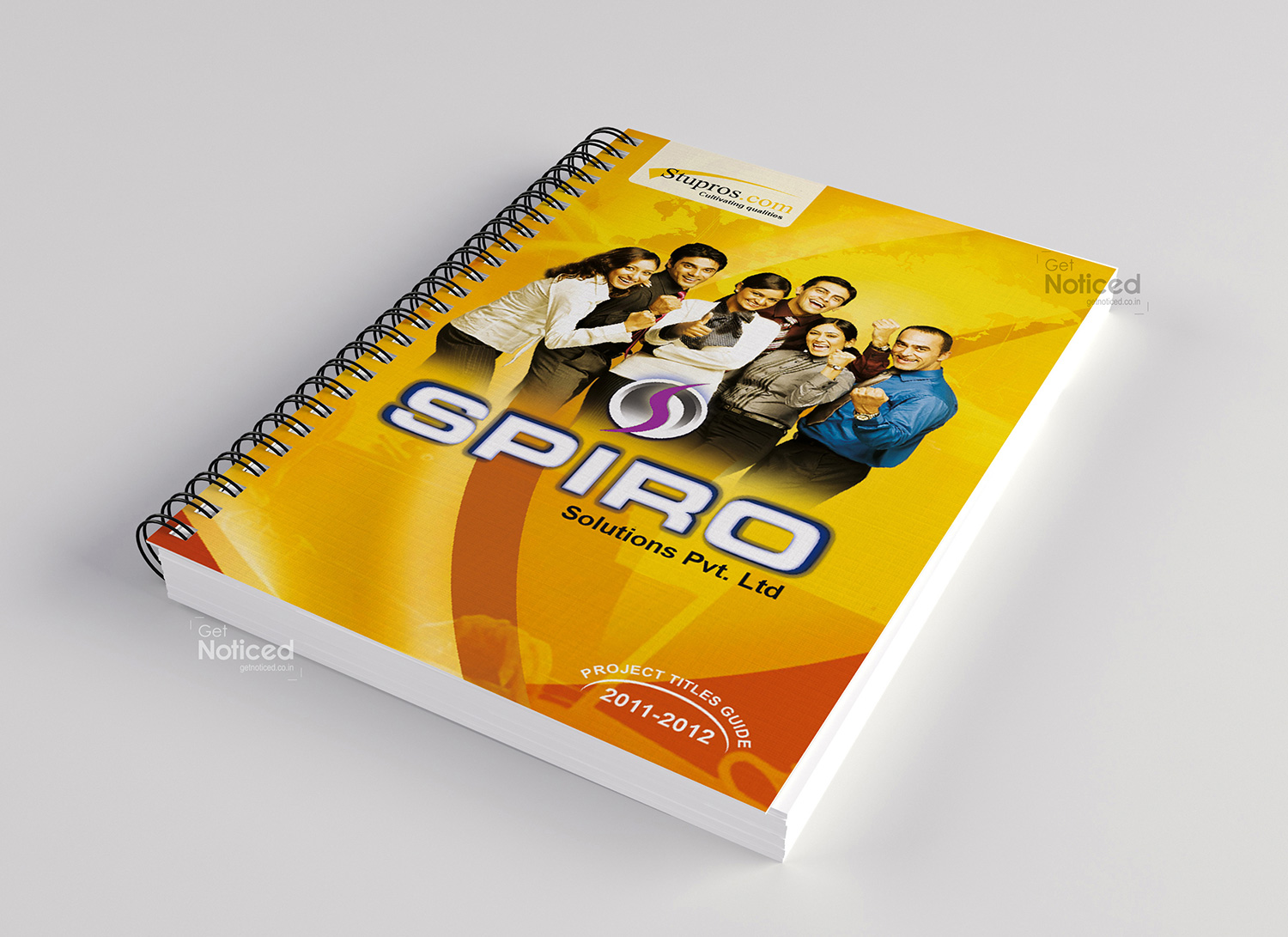 Spiro Note Book Design