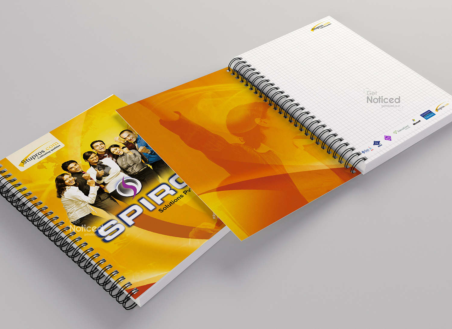 Spiro Note Book Design