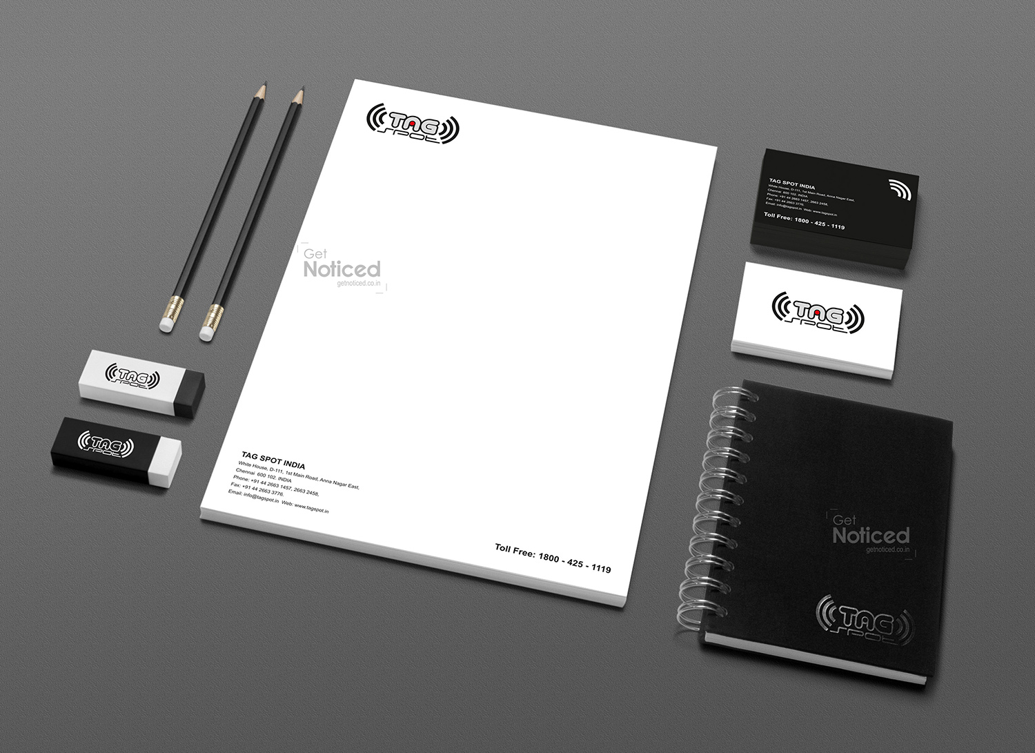 Tag Spot Corporate Identity Design