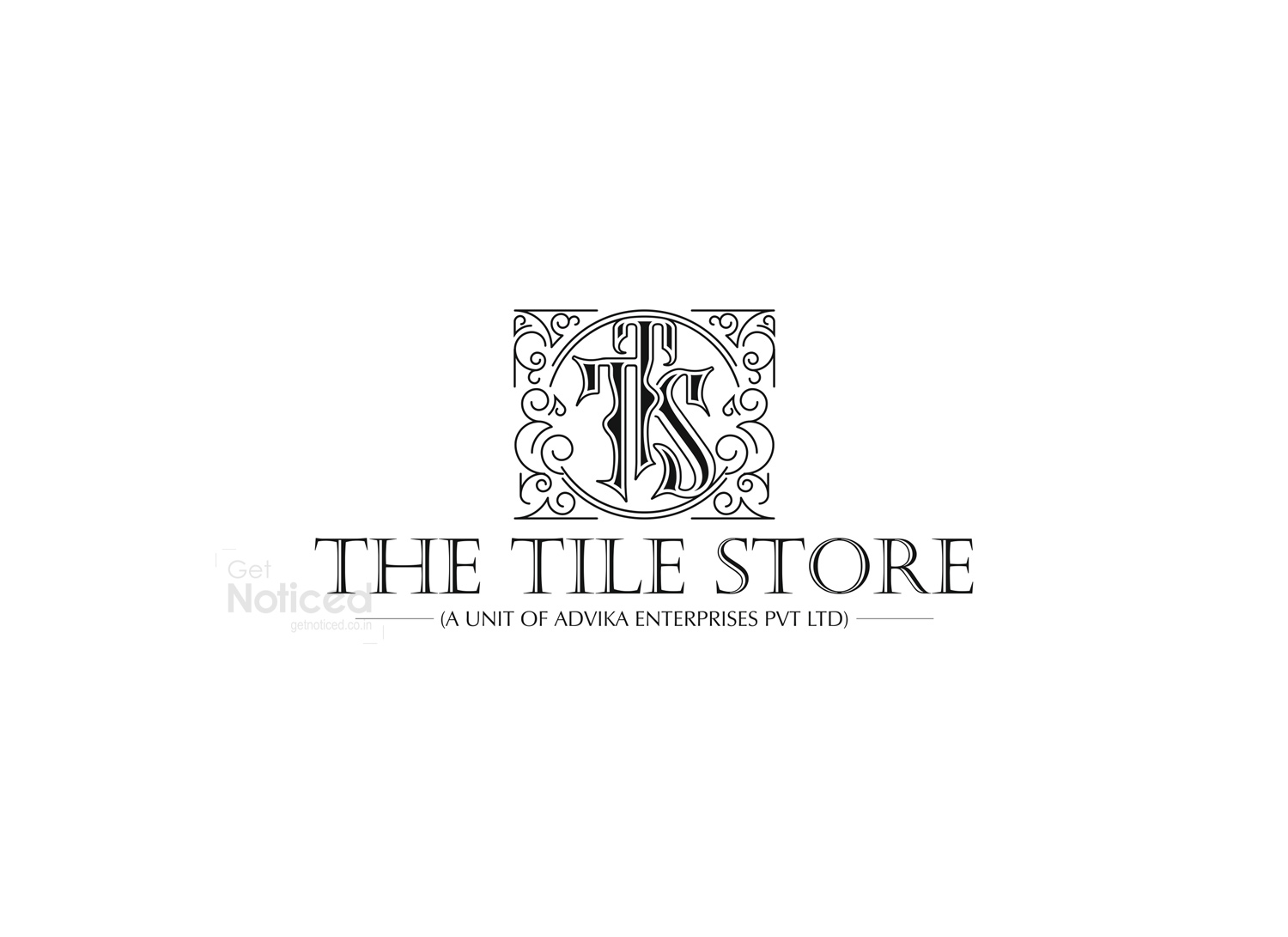 The Tile Store logo design