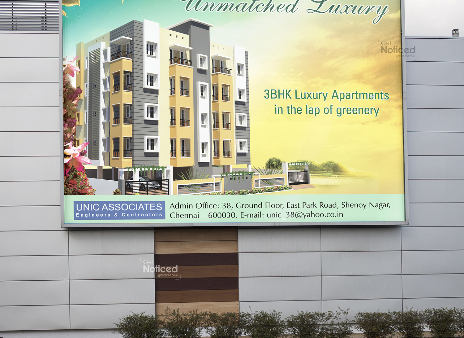 Unic Associates Hoarding Designing & Flex Printing