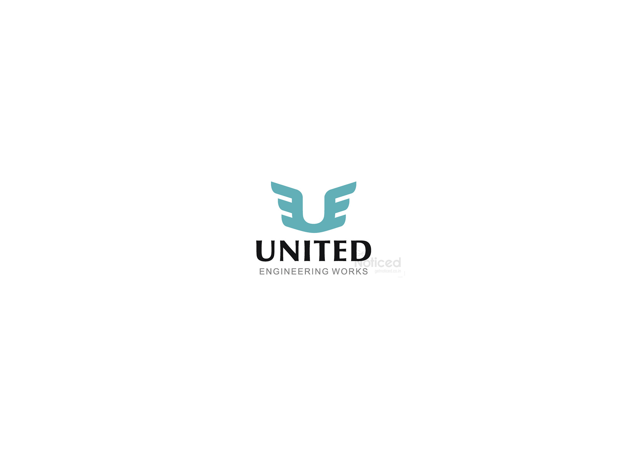 United Engineering Logo Design