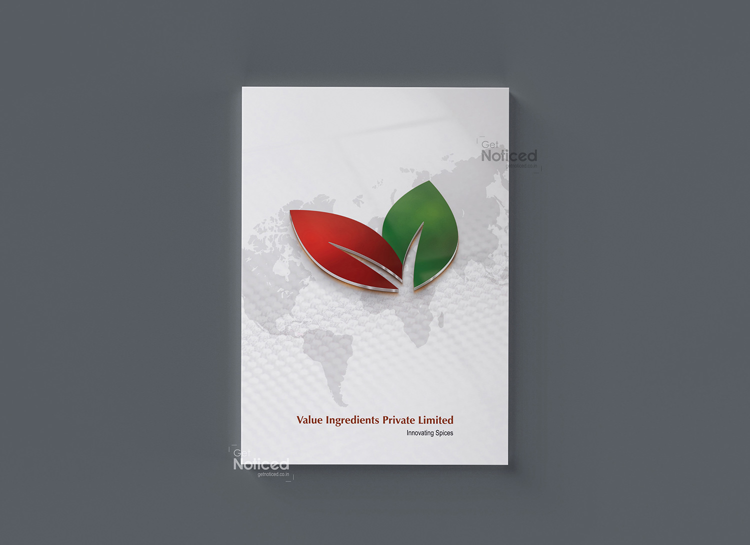 Value Ingredients Catalogue Design