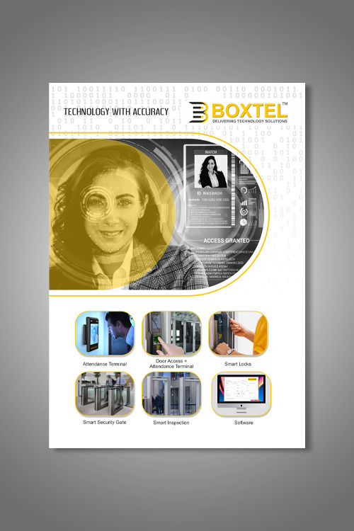 Boxtel Biometric Systems Product Catalogue Design