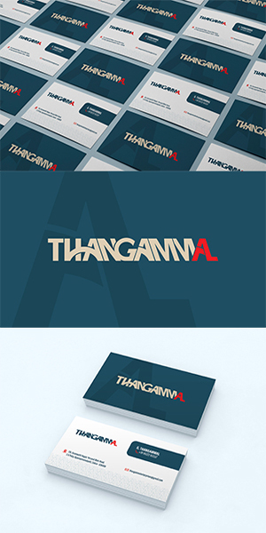Business Stationery Design for Thangammal – A Complete Identity