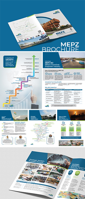Corporate Brochure Design for MEPZ – A Strategic Profile