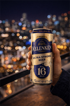 Custom Beer Can Packaging Design for Kelenken Brewery