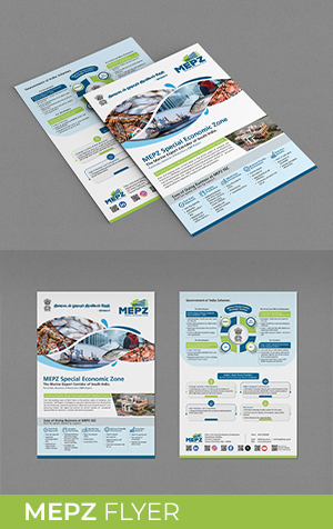 Flyer Design for MEPZ – A Custom Marketing Solution