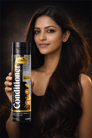 Hair Conditioner Bottle Label Packaging Design for Ramys Naturals