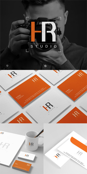 Hr Studio Corporate Identity Design