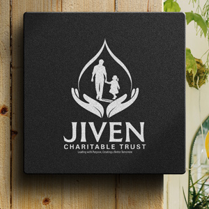 Jiven charitable trust Logo Design