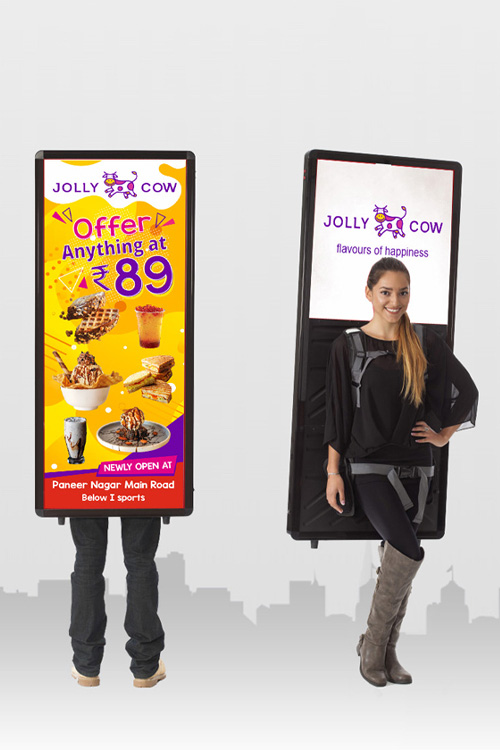 Jolly Cow Outdoor Branding Promotion