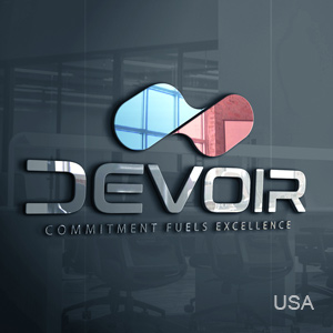 Logo Design for Devoir Solutions - Future-Ready Identity for Tech Brand